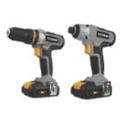 Refurb Titan TTI884COM/TTI885IPD 18V 2 x 2.0Ah Li-Ion TXP  Cordless Twin Pack