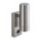 Saxby Palin Outdoor Twin Up/Down Wall Light With PIR Sensor Brushed Stainless Steel