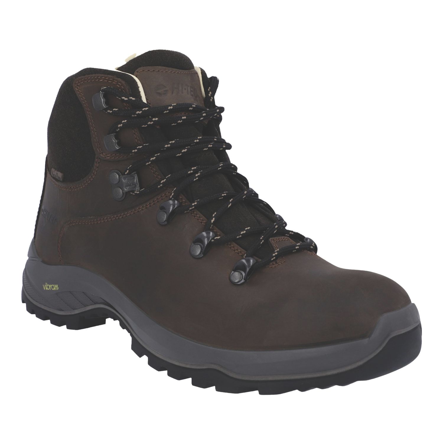 Hi-Tec Ravine Pro Size 7 Brown Waterproof Non Safety Work Boots (937XE)