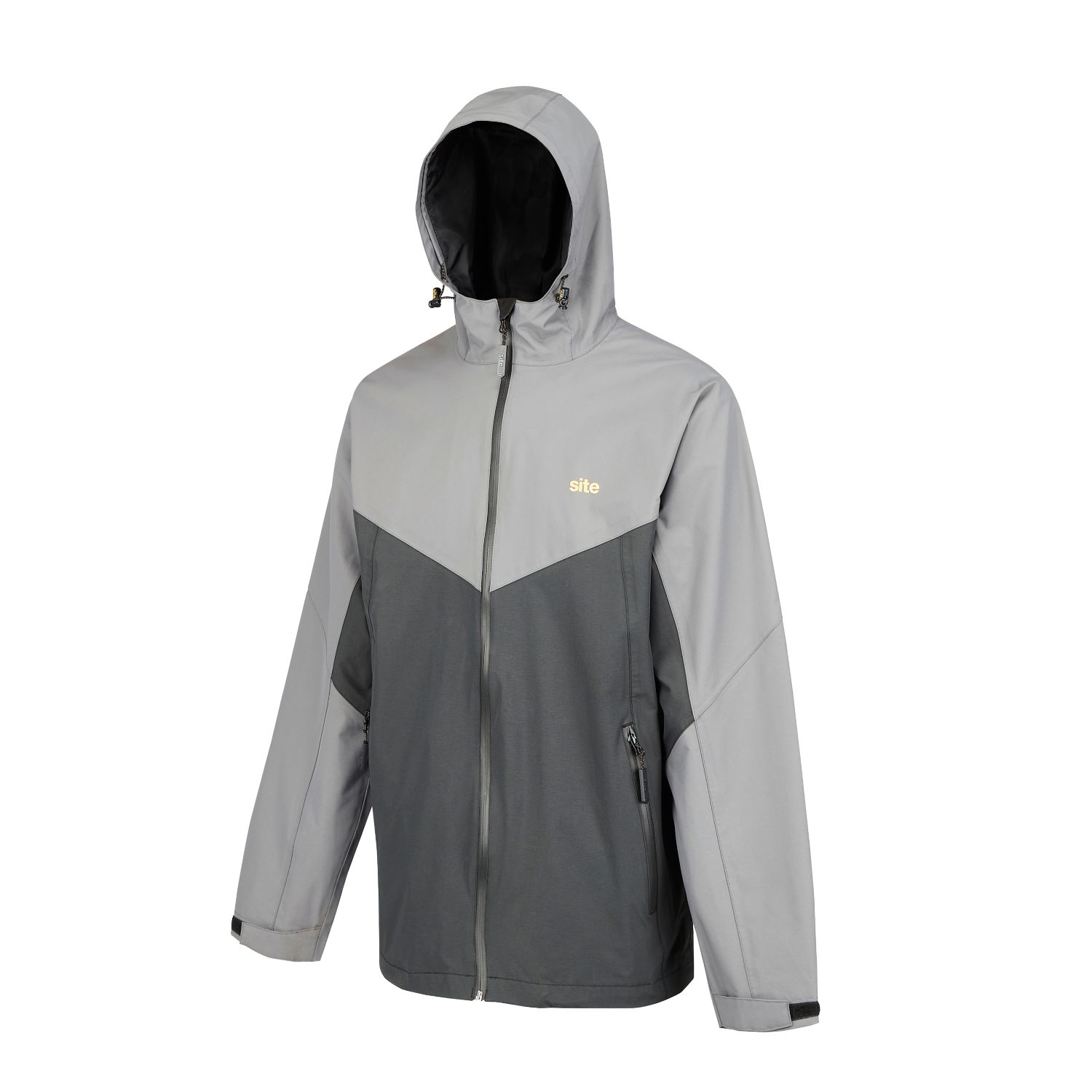 Site Messner Jacket Black/Grey Large 50" Chest (937XR)