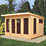 Shire Miami 12' x 10' (Nominal) Pent Tongue & Groove Timber Summerhouse