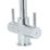 Trebbia Dual-Lever Mono Mixer Kitchen Tap Chrome