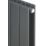 Ximax 1200mm x 595mm 3689BTU Anthracite Vertical Designer Radiator