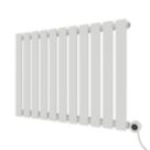 Azur Ilios 800W Electric Radiator 600mm x 828mm White 2731BTU
