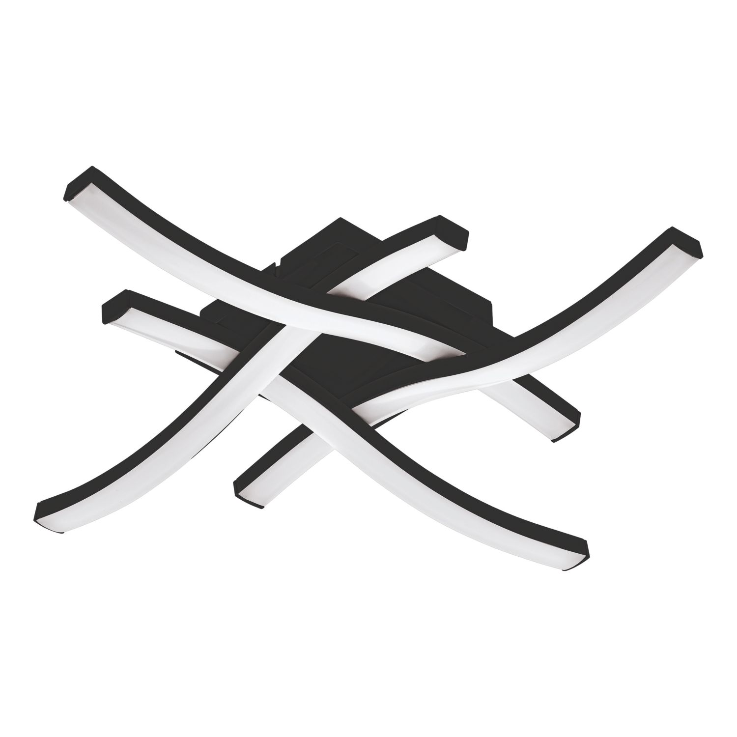 Eglo Cabezas-E LED Ceiling Light Black 20W 2400lm (938CX)