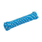 Braided Rope Blue/White 5mm x 10m