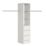 Spacepro  Interior Storage Tower Unit White 450mm x 2100mm