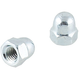 Easyfix Carbon Steel Dome Nuts M5 100 Pack