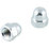 Easyfix Carbon Steel Dome Nuts M5 100 Pack