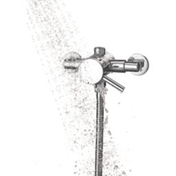 Aqualisa Sierra  Rear-Fed Exposed Chrome Thermostatic Sequential Shower
