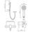 Aqualisa Sierra  Rear-Fed Exposed Chrome Thermostatic Sequential Shower