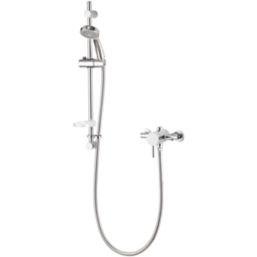 Aqualisa Sierra  Rear-Fed Exposed Chrome Thermostatic Sequential Shower