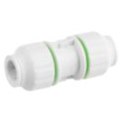 Flomasta  Plastic Push-Fit Equal Straight Coupler 15mm