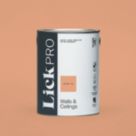LickPro Max+ 5Ltr Orange 05 Eggshell Emulsion  Paint