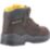 CAT Striver Size 4  Brown Water-Resistant Steel Toe Cap Safety Boots