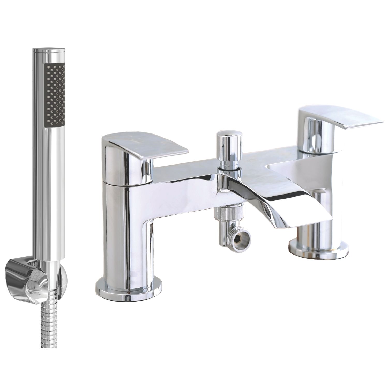 ETAL Spear Deck Mounted Bath Shower Mixer Tap Polished Chrome (938KG)