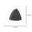 Eglo Pedersano Outdoor LED Triangular Wall Light Black 8W 950lm