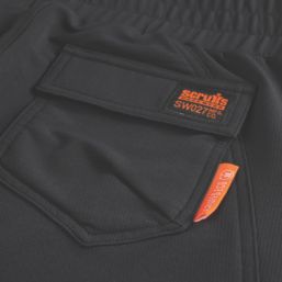 Scruffs Tech Womens Stretch Trousers Black Size 14 30" L