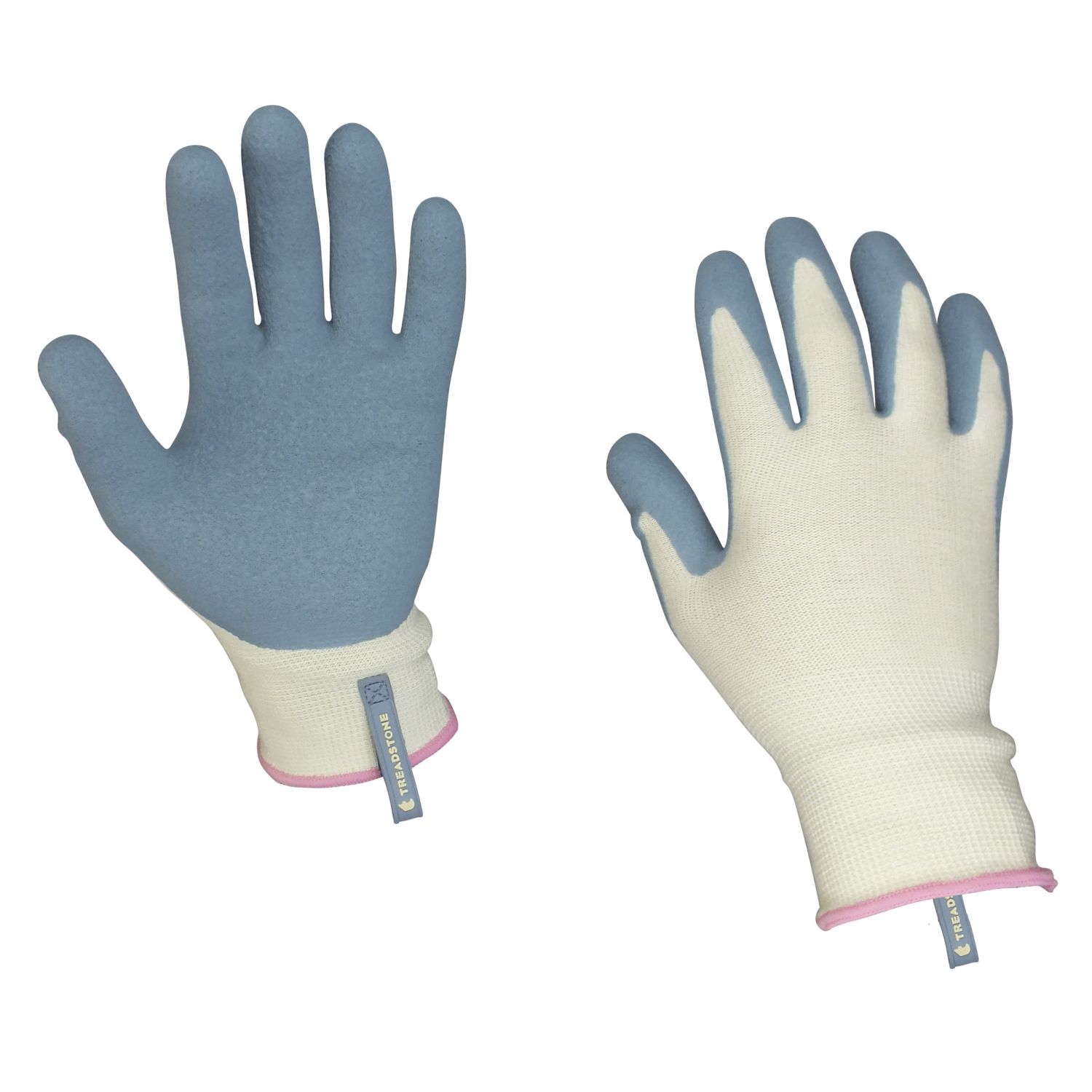 ClipGlove Bamboo Fibre - Women's Medium Womens Bamboo Gardening Gloves Blue / Cream Medium (938YE)