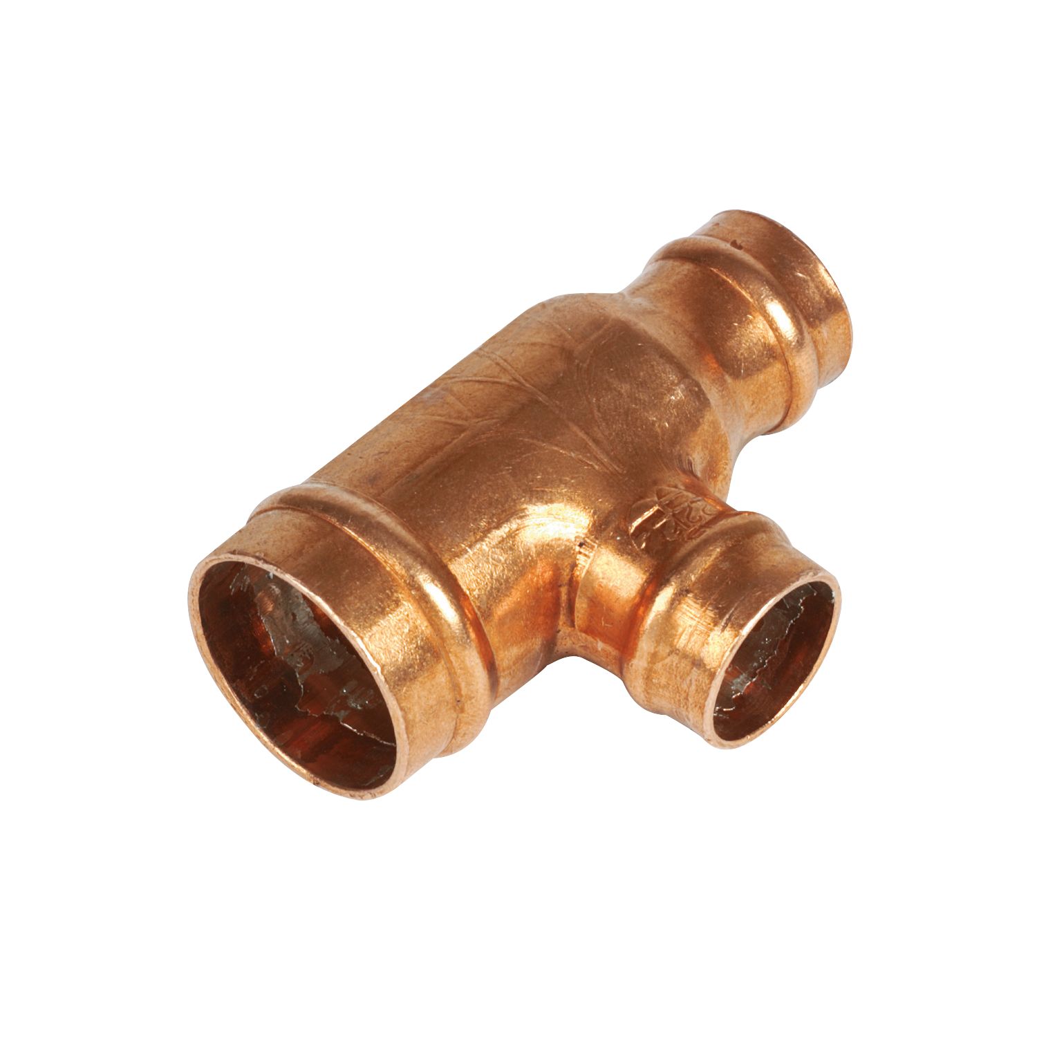 Yorkshire Copper Solder Ring Reducing Tee 22mm x 15mm x 15mm (93907)