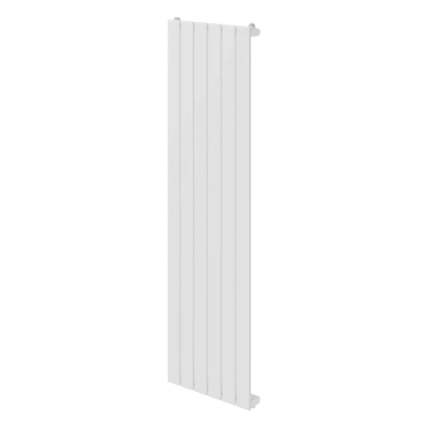 Flomasta 1500mm x 433mm 2607BTU White Vertical Designer Radiator (9393D)