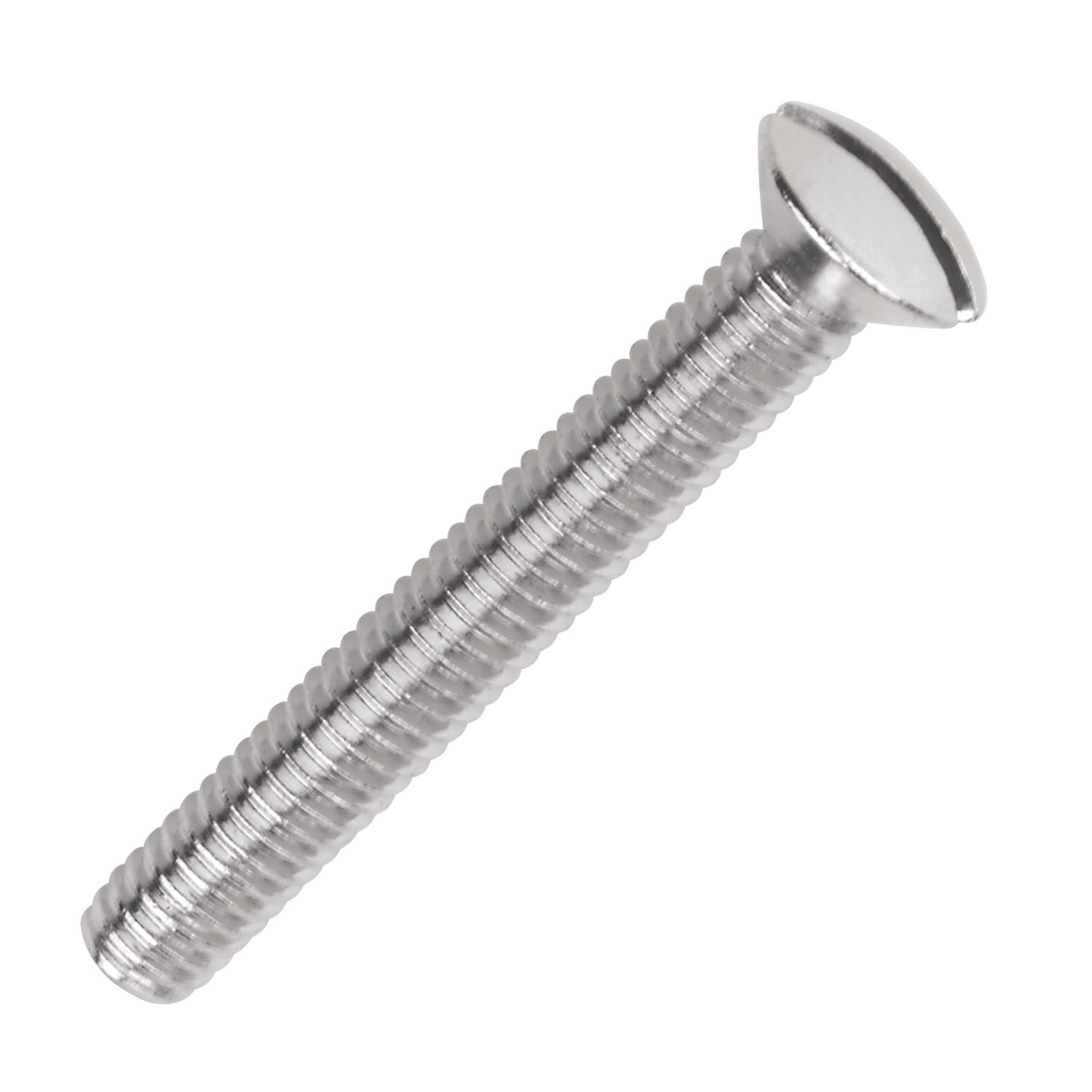 Easydrive Slotted Raised Thread Forming Electrical Screws M3.5 x 40mm 50 Pack (9393H)