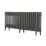 Arroll 460mm x 1234mm 3910BTU Cast Grey Cast Iron 4 Column Radiator
