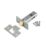 ERA Zinc 188-33 Tubular Mortice Latches 64mm Case - 45mm Backset 3 Pack