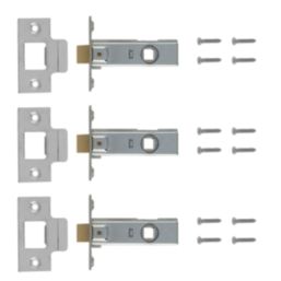 ERA Zinc 188-33 Tubular Mortice Latches 64mm Case - 45mm Backset 3 Pack