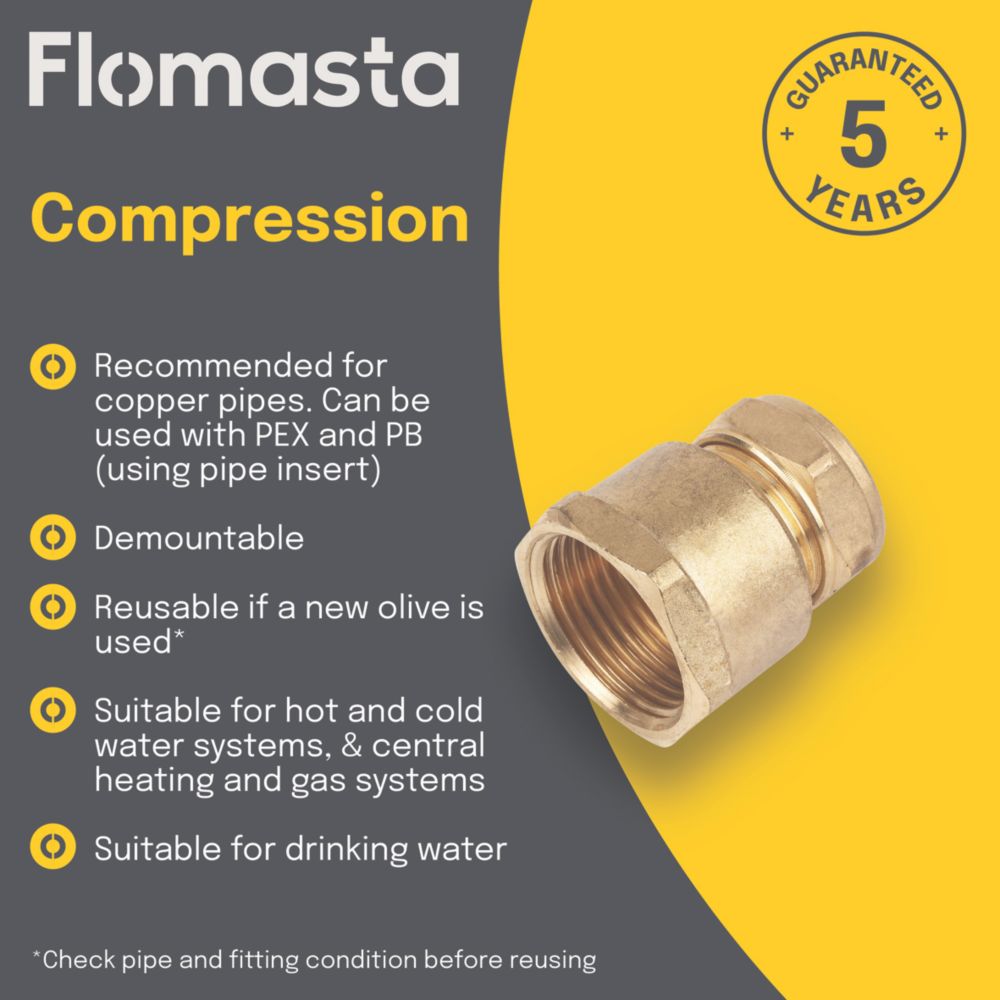 Brass Pipe Fitting Adapter - 1/2 Inch Female NPT To 15mm Male Thread - View #8