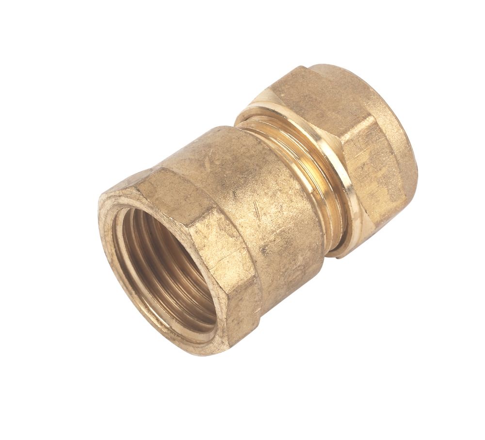 G1/2 Female x 15mm Pipe Compression Fitting Connector