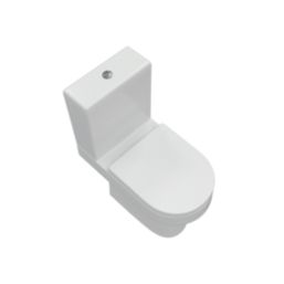 Walker Soft-Close Close-Coupled Toilet & Seat Dual-Flush 6Ltr