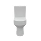 Walker Soft-Close Close-Coupled Toilet & Seat Dual-Flush 6Ltr