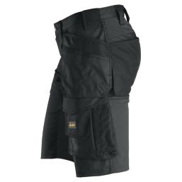 Snickers 6141 Stretch Work Shorts Black 30" W