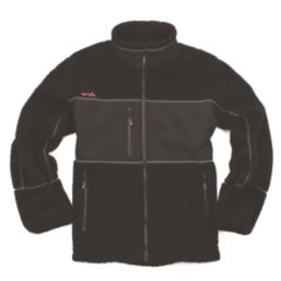 Scruffs Borely Sherpa Fleece Jacket Black 3X Large 56" Chest