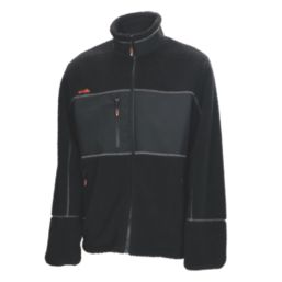 Scruffs Borely Sherpa Fleece Jacket Black 3X Large 56" Chest