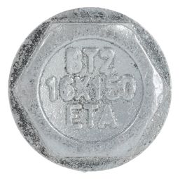 DEWALT Blue-Tip Fire Rated Flange Self Tapping Screw Bolts 16mm x 150mm 10 Pack