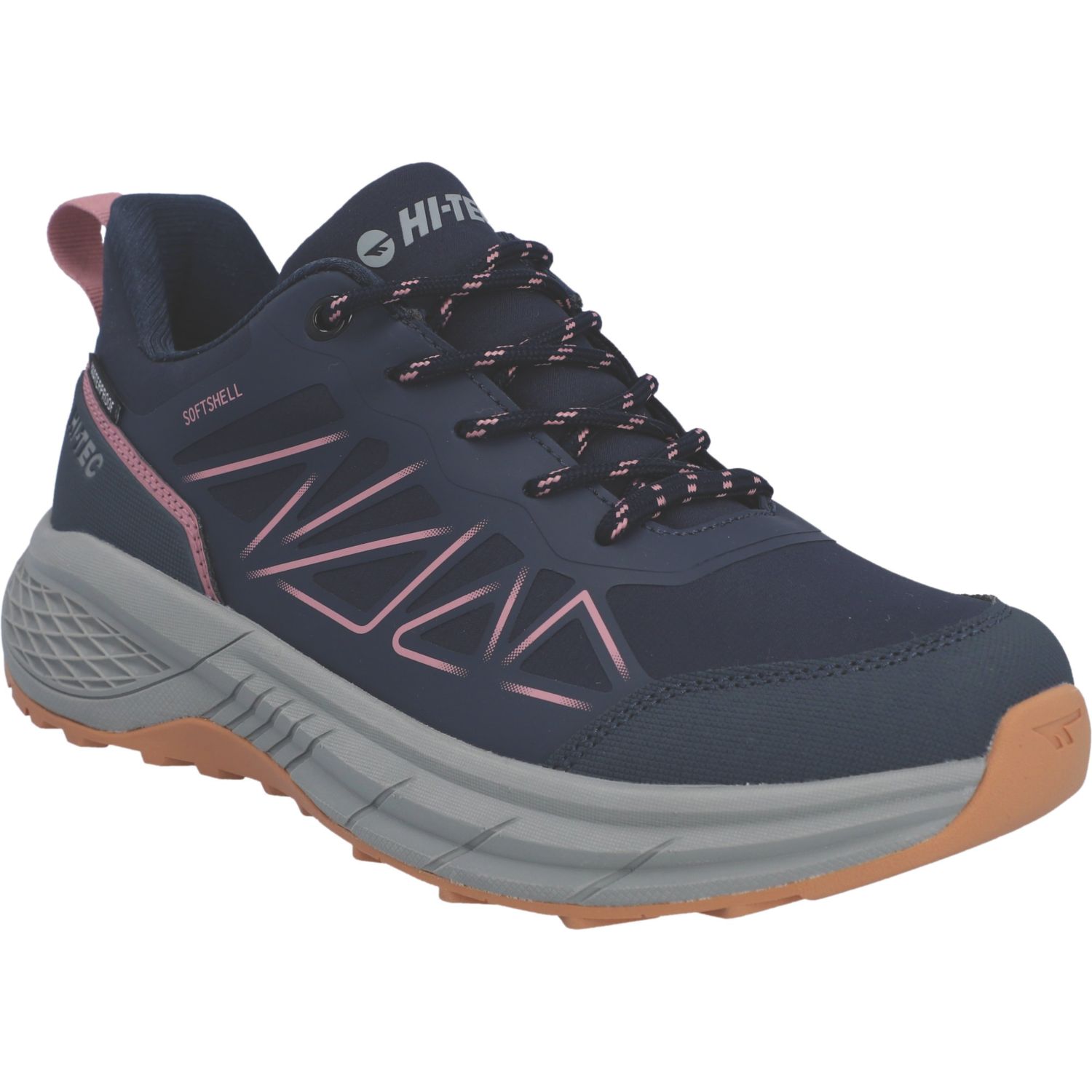 Hi-Tec Litespeed Low Size 4 Womens Grey Waterproof Non Safety Trainers (939EK)