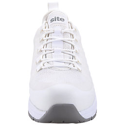 Site Trona Metal Free  Safety Trainers White Size 9