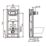 Ideal Standard ProSys Pneumatic Toilet Frame 1150mm