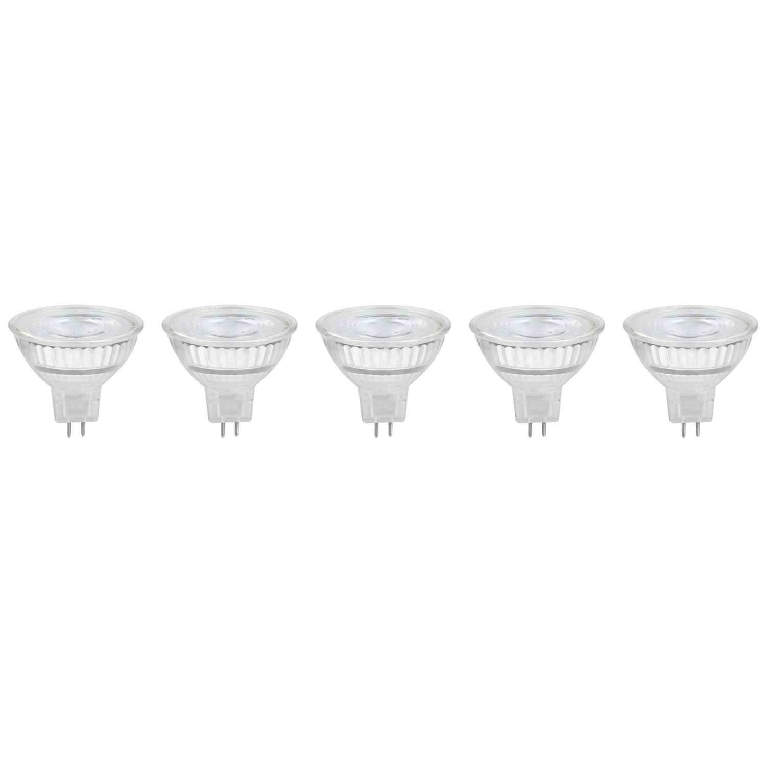 LAP GU5.3 MR16 LED Light Bulb 345lm 3.4W 5 Pack (939PP)