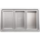 Abode Studio 1 Bowl Stainless Steel Undermount & Inset Kitchen Sink  500mm x 300mm