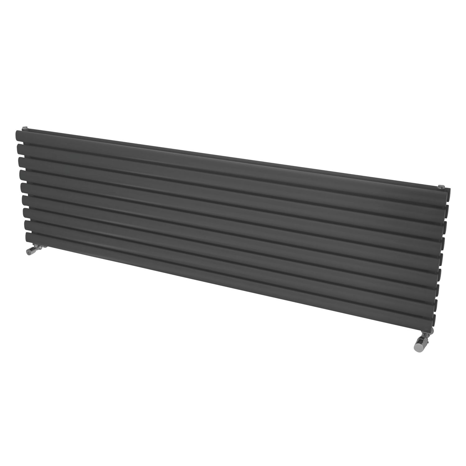 Ximax Fortuna 526mm x 1800mm 5707BTU Anthracite Horizontal Designer Radiator (939TR)