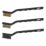 Forge Steel Wire Brush Set 3 Pieces