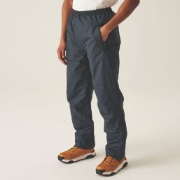 Regatta Wetherby  Waterproof & Breathable  Overtrousers  Navy Medium 34" W 32" L