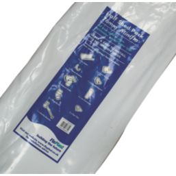 FloPlast Miniflo Round Half-Shed Gutter Pack Black 14 Pieces