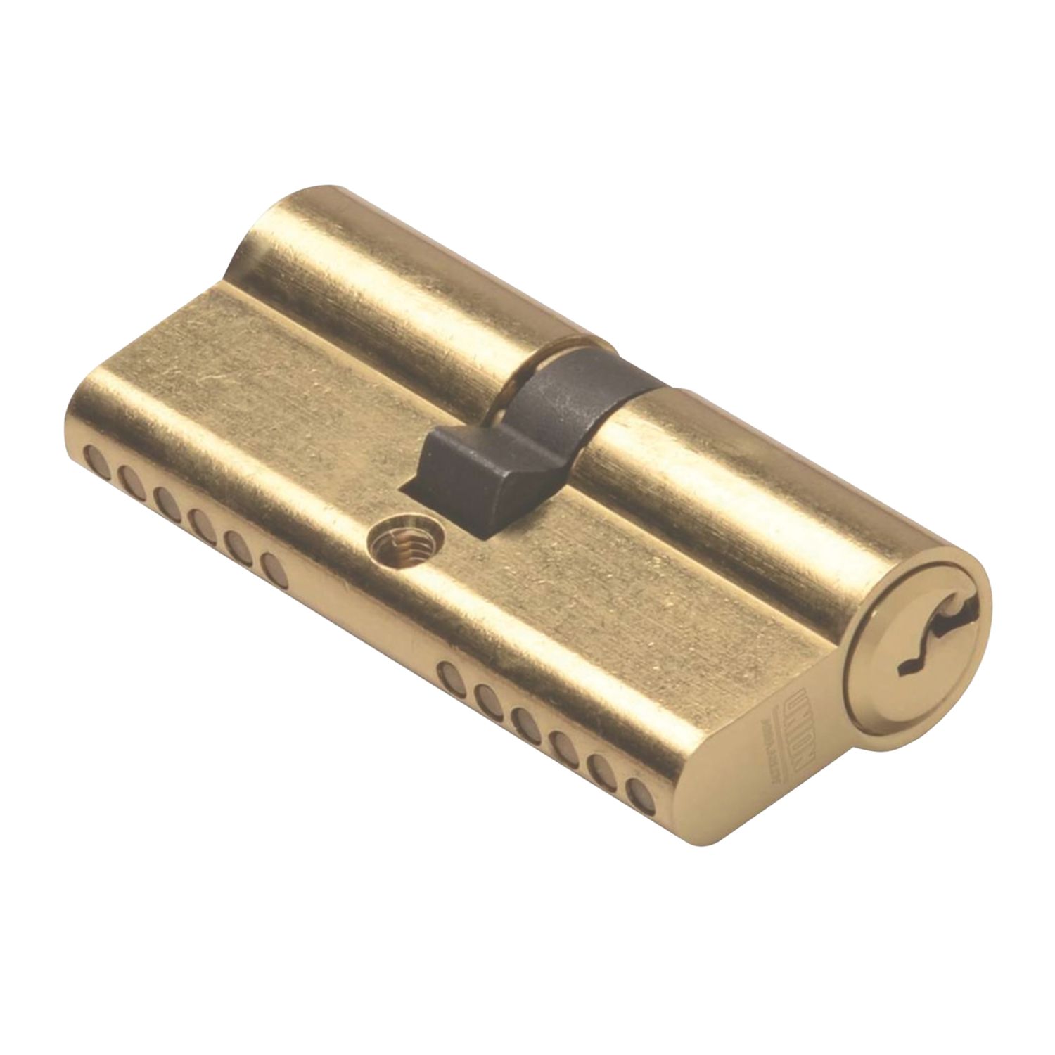 Union 6-Pin Euro Cylinder Lock 35-35 (70mm) Brass (9407G)