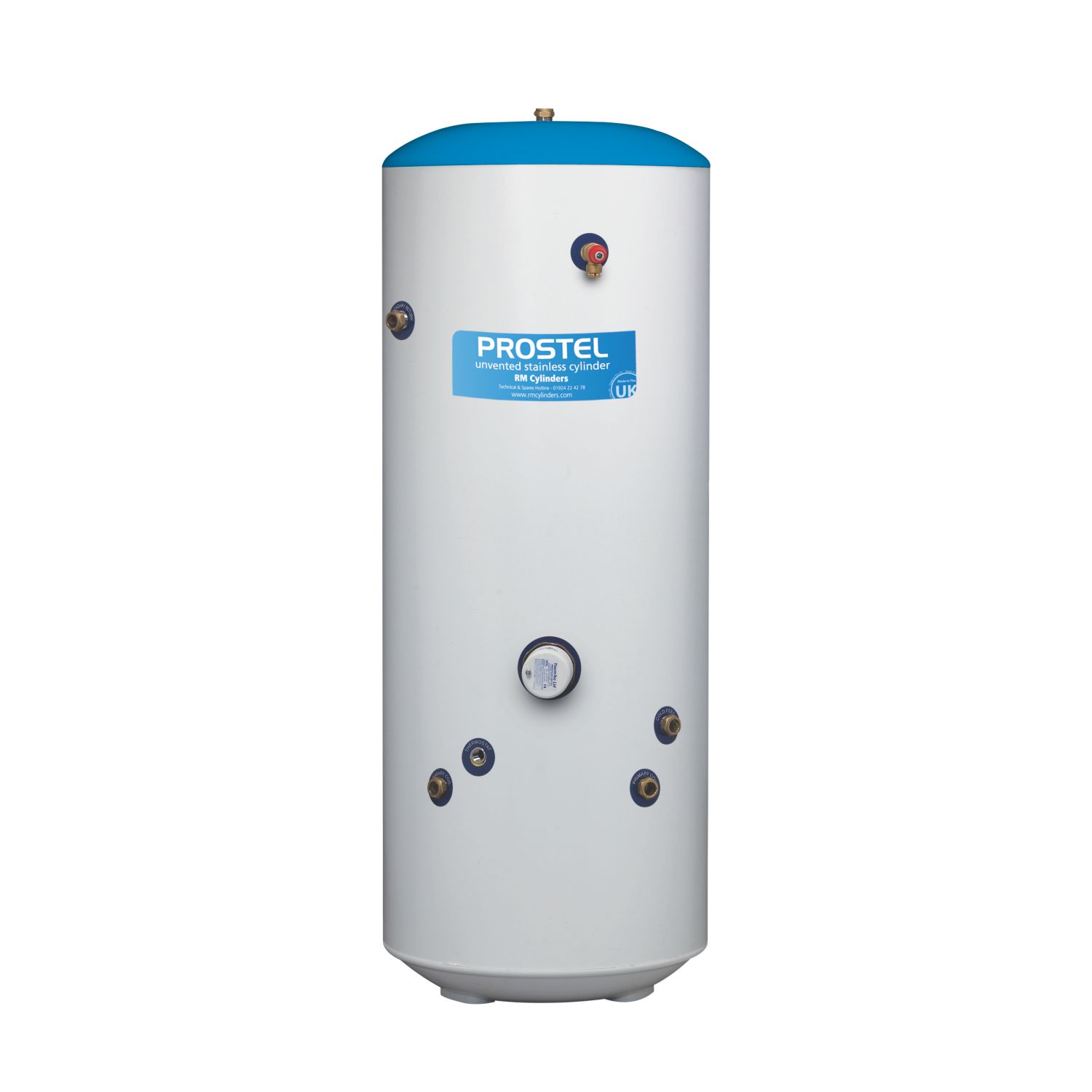 RM Cylinders Prostel Indirect Unvented Cylinder 300Ltr (94092)
