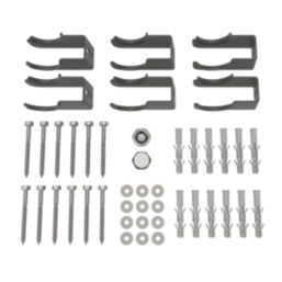 Azur 600mm x 1460mm 6351BTU Anthracite Horizontal 3 Column Radiator