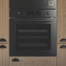 Cooke & Lewis  Pyrolytic Multi-Function Oven Black 595mm x 595mm